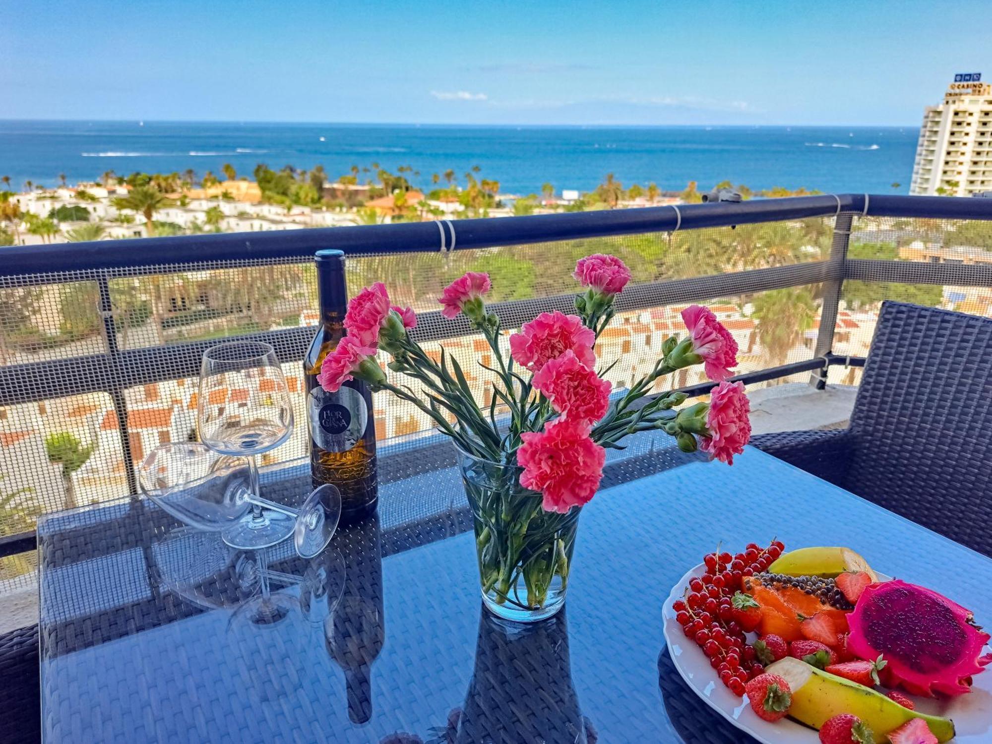 Cozy Ocean And La Gomera View Appartment 美洲海滩 外观 照片